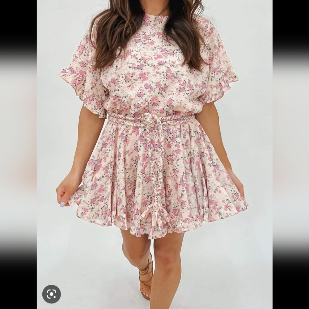 Braided swing dress